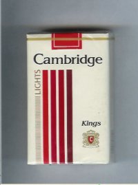 Cambridge Lights cigarettes king