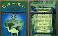 Camel Menthol Smokers Pack Designs Volume 2 cigarettes hard box