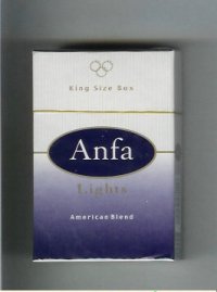 Anfa Cigarettes American Blend / Lights Morocco