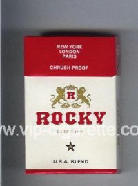 Rocky cigarettes hard box