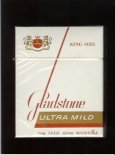 Gladstone Ultra Mild King Size 25s cigarettes Hard box