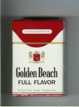 Golden Beach Full Flavor Selected Fine Tobaccos Filter cigarettes hard box Golden Beach Full Flavor Selected Fine Tobaccos Filter cigarettes hard box