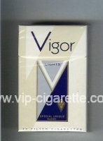 Vigor Lights Special Inique Blend cigarettes hard box