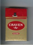 Craven A filter cigarettes