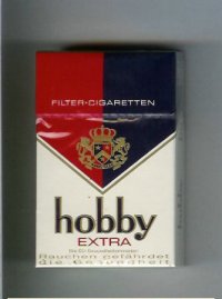 Hobby Extra Filter cigarettes hard box