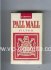 Pall Mall Filter white and red cigarettes soft box