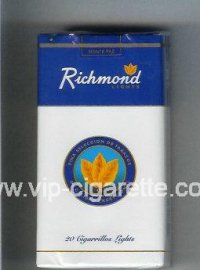 Richmond Lights 100s cigarettes soft box