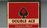 Double Ace Virginia Blend cigarettes wide flat hard box