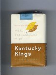 Kentucky Kings All Tobacco Tip cigarettes soft box