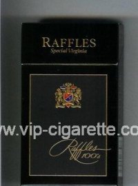 Raffles Special Virginia 100s black cigarettes hard box