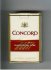 Concord cigarettes flavor control filter