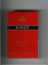 Kings Royal Filter red cigarettes hard box