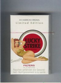 Lucky Strike Filter Samantha cigarettes hard box