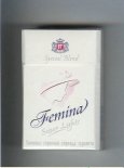 Femina Special Blend Super Lights cigarettes hard box Femina Special Blend Super Lights cigarettes hard box