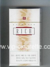 Rich 100s cigarettes hard box