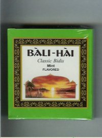 Bali-Hai cigarettes Classic Bidis Mint Flavored