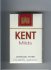 Kent Milds Charcoal Filter cigarettes hard box