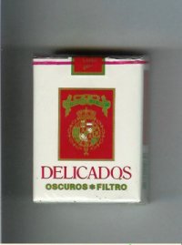 Delicados Oscuros Filtro cigarettes soft box