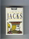 Jacks Lights cigarettes soft box Jacks Lights cigarettes soft box