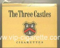 The Three Castles cigarettes hard box