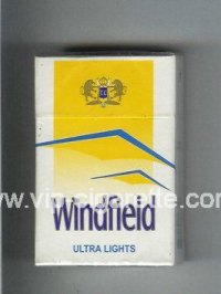 Windfield Ultra Lights Cigarettes hard box