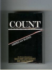 Count American Blend cigarettes