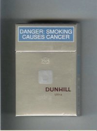 Dunhill D Ultra cigarettes hard box