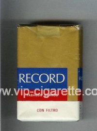 Record Con Filtro cigarettes soft box