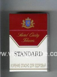 Standard Selected Quality Tobaccos Cigarettes hard box