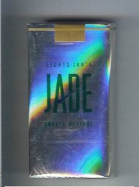 Jade Smooth Menthol Lights 100s cigarettes soft box