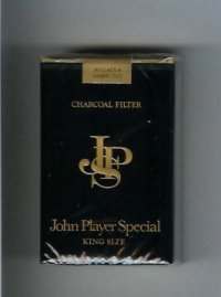 John Player Special Charcoal Filter King Size cigarettes soft box