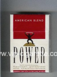 Power American Blend cigarettes hard box