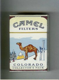 Camel Collectors Pack Colorado Filters cigarettes hard box