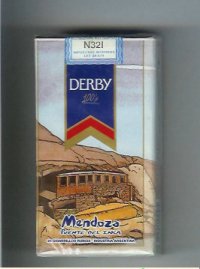 Derby Mendoza 100s cigarettes soft box