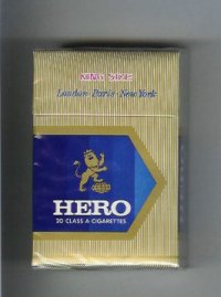 Hero cigarettes hard box