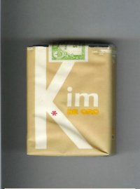 Kim De Oro cigarettes soft box