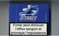 Gitanes Mais Filtre cigarettes wide flat hard box
