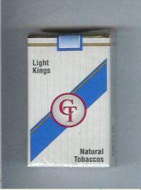 CT light kings cigarettes natural tobaccos