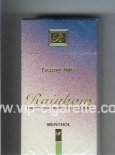 Rainbow Menthol Luxury 100s cigarettes hard box Rainbow Menthol Luxury 100s cigarettes hard box