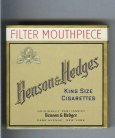 Benson Hedges Filter Mouthpiece cigarettes king size