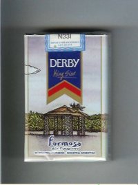 Derby Formosa cigarettes soft box