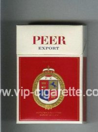 Peer Export red and white cigarettes hard box
