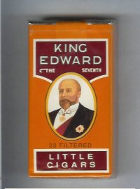 King Edward Little Cigars 100s cigarettes soft box