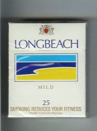 Longbeach Mild 25 cigarettes hard box