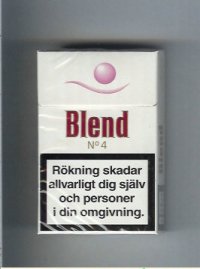 Blend No.4 cigarettes Sweden Blend No.4 cigarettes Sweden