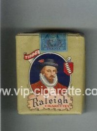 Raleigh cigarettes Tipped green soft box