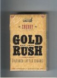 Gold Rush Cherry Flavored Filtered Little Cigars cigarettes hard box