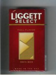 Liggett Select Full Flavor 100s cigarettes hard box