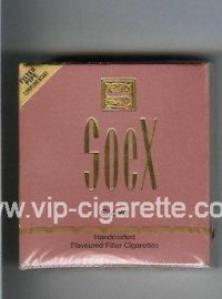 Soex Clove cigarettes wide flat hard box