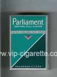 Parliament Menthol Full Flavor cigarettes hard box Parliament Menthol Full Flavor cigarettes hard box